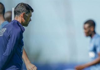 Conceição NÃO orientou o treino de ontem